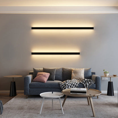 Minimalistische Lineaire Wandlamp Met Geïntegreerde LED Verlichting En Modern Design