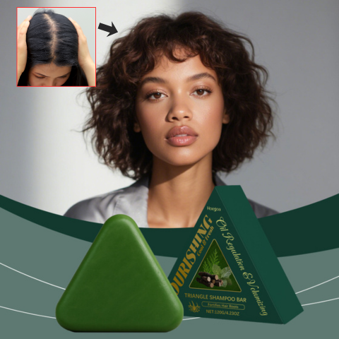 Kruidenshampoo Bar voor Voller Dikker Haar Natuurlijke Haarverzorging Scalp Balance Haargroei Stimuleren