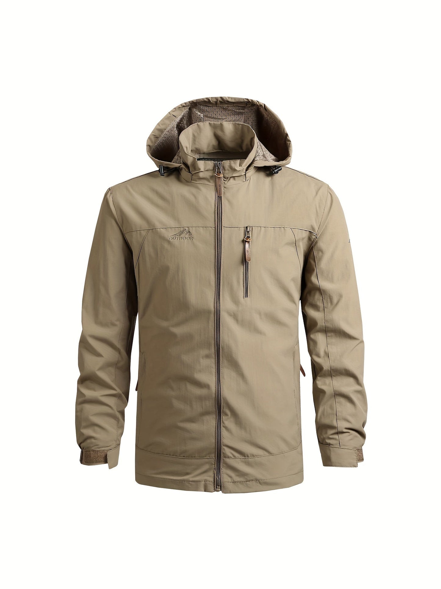 Waterdichte Windbreaker Jas met Verstelbare Kapuchon - StudioMarella