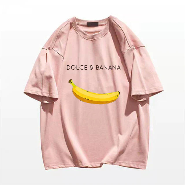 Calvin Heren T-shirt met Banaan Print