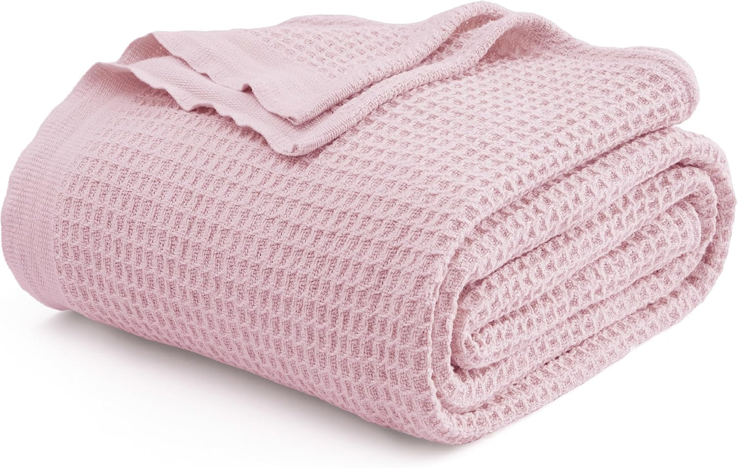 Lichtgewicht Katoenen Wafelplaid Tweepersoonsbed Zacht Ademend Deken Scandinavisch Design 90x90 cm Woonkamer