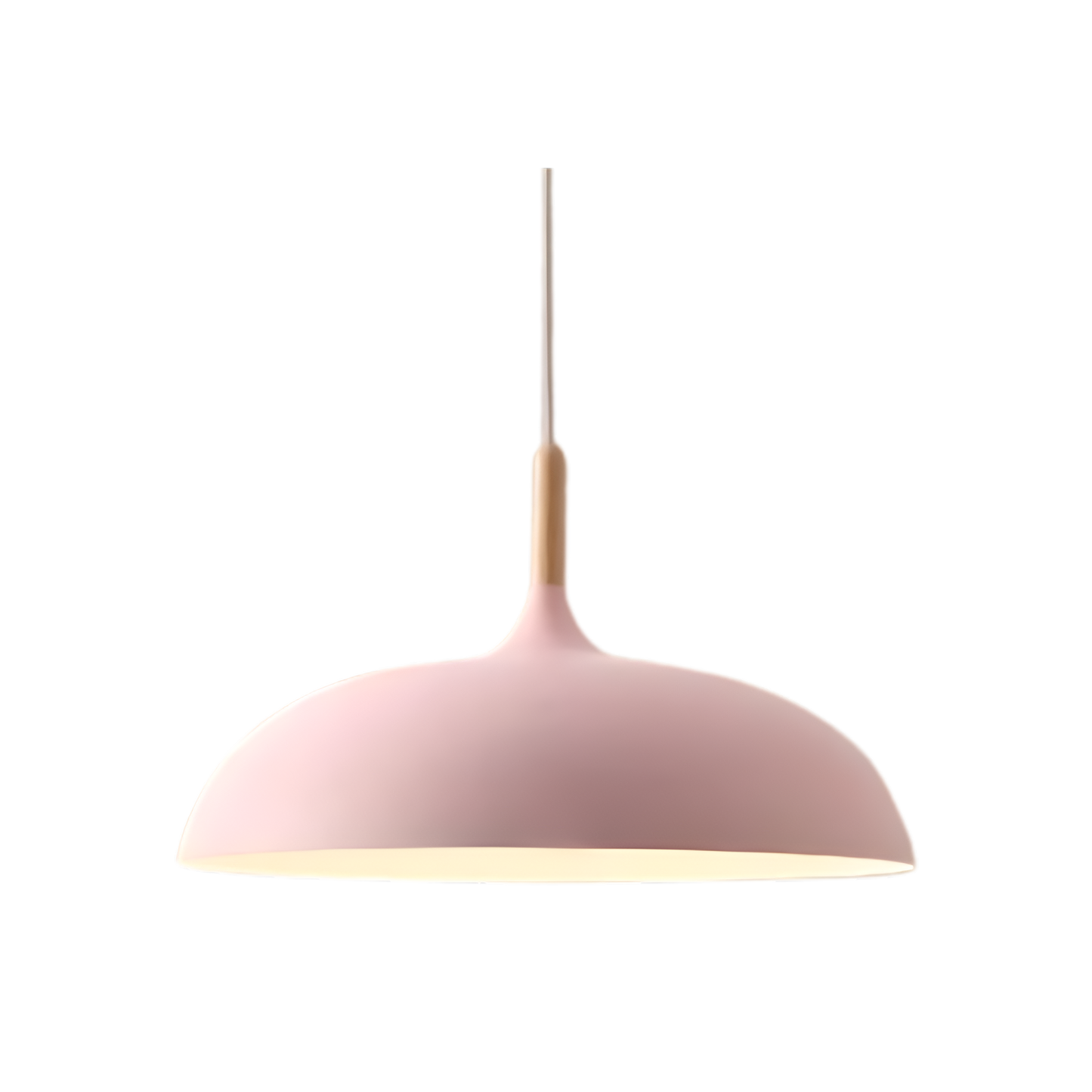 Hanglamp Hout IJzer Scandinavisch Japandi Rond E27 Ø35 Ø60 Eetkamer Keuken