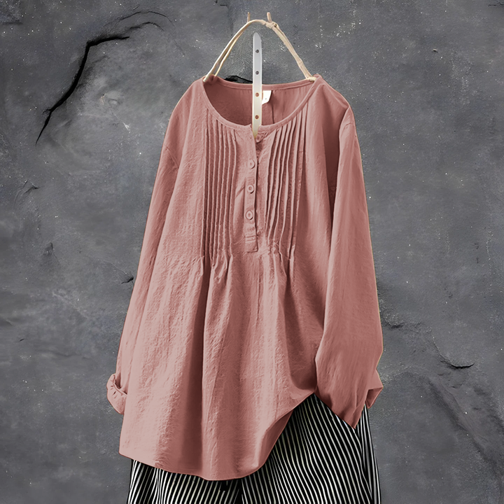 Elegante Blouse Vrouw Losse Mode Pasvorm