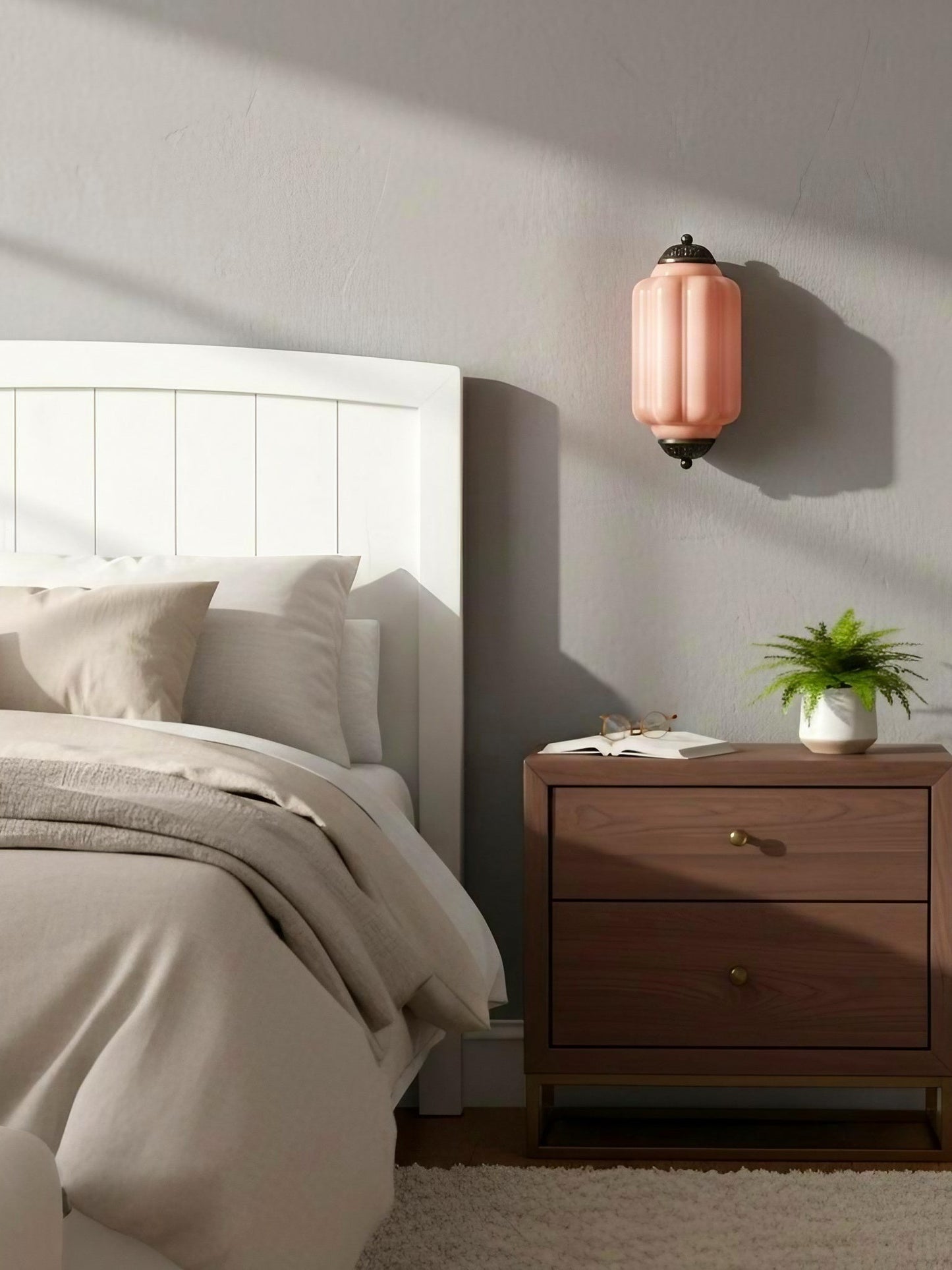 Wandlamp Melkglas voor Slaapkamer Gang Scandinavische Stijl