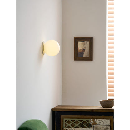 Glazen Wandlamp met Gouden of Zilveren Fitting – Modern Design voor Slaapkamer en Woonkamer