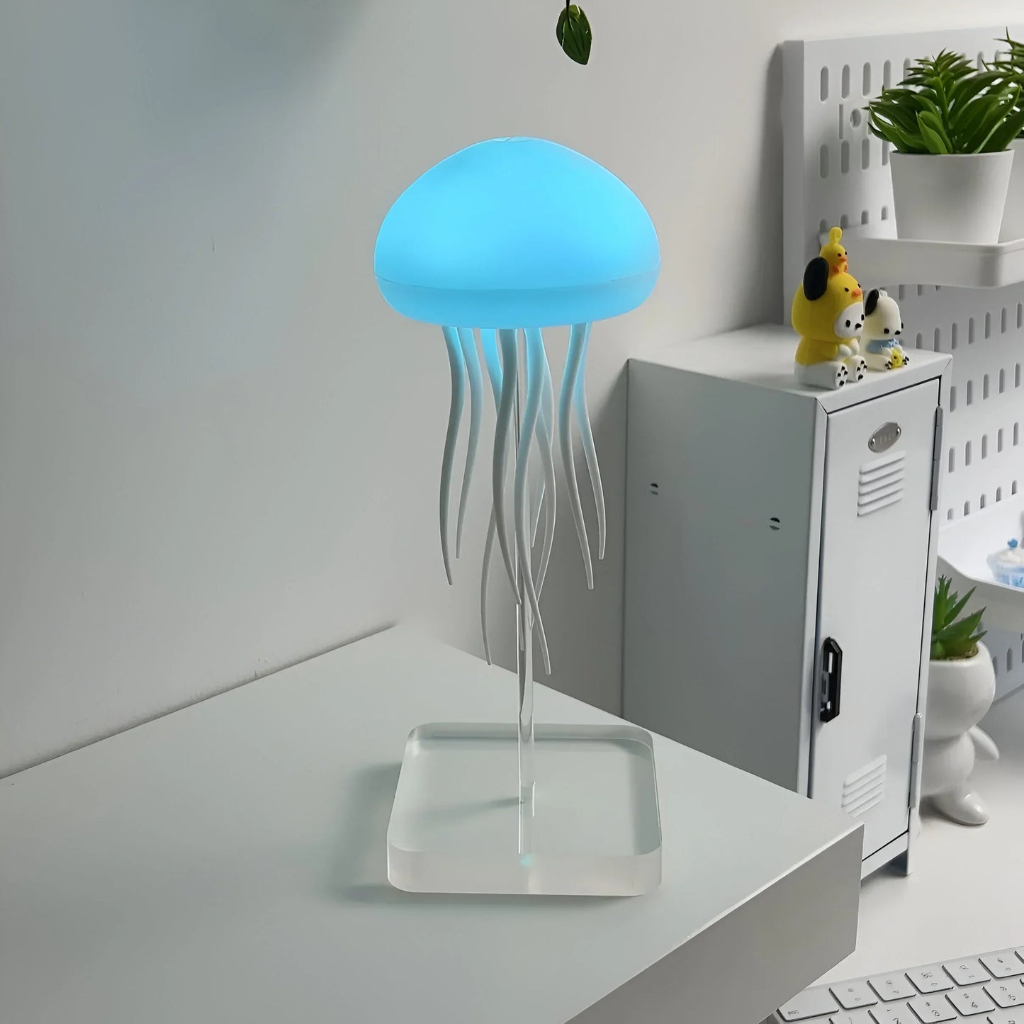 Zwevende Kwallenlamp met Kleurwisselende LED-Verlichting en Afstandsbediening