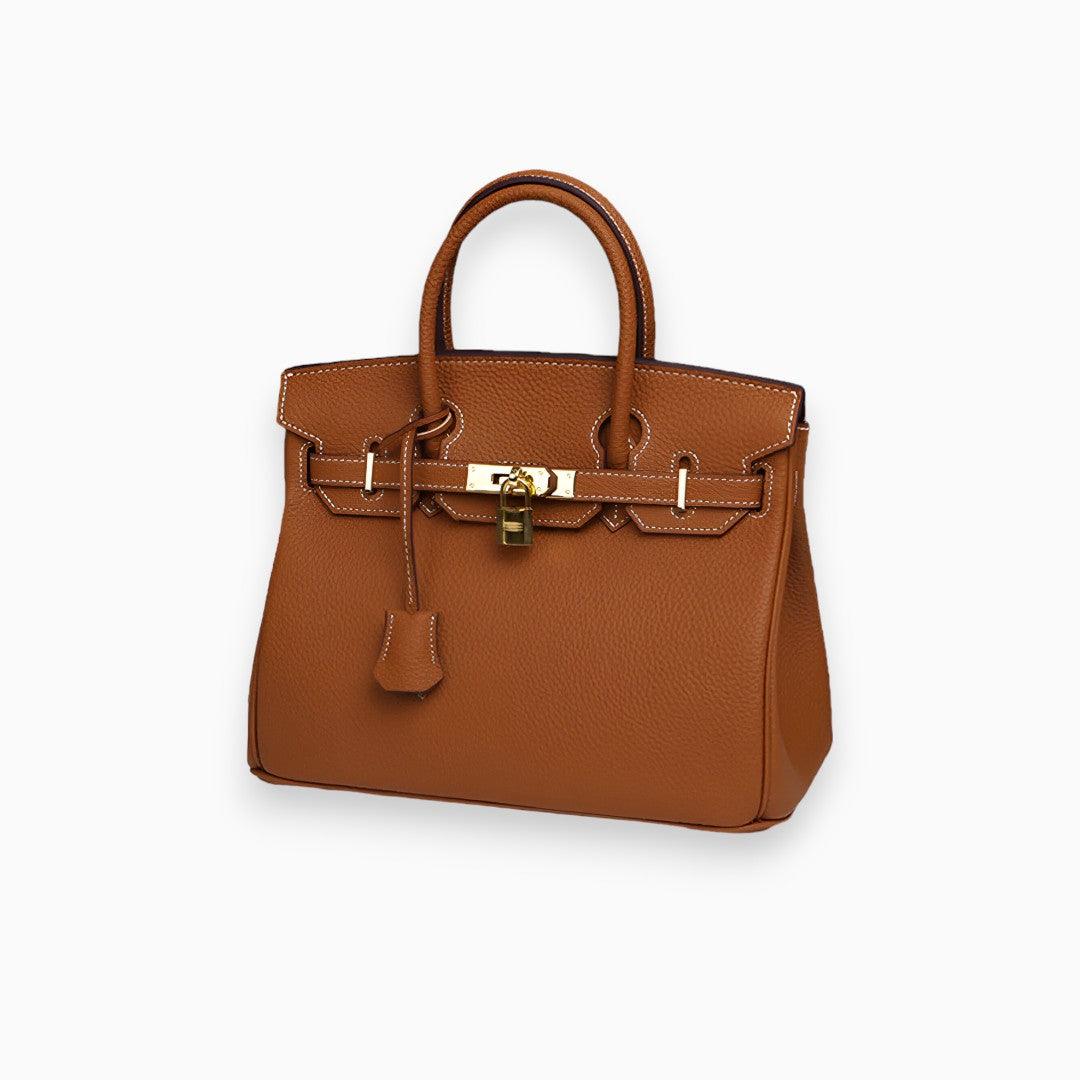 Leren Schoudertas Casual Stijl Elegante Look