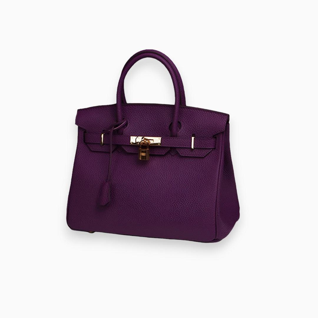 Leren Schoudertas Casual Stijl Elegante Look