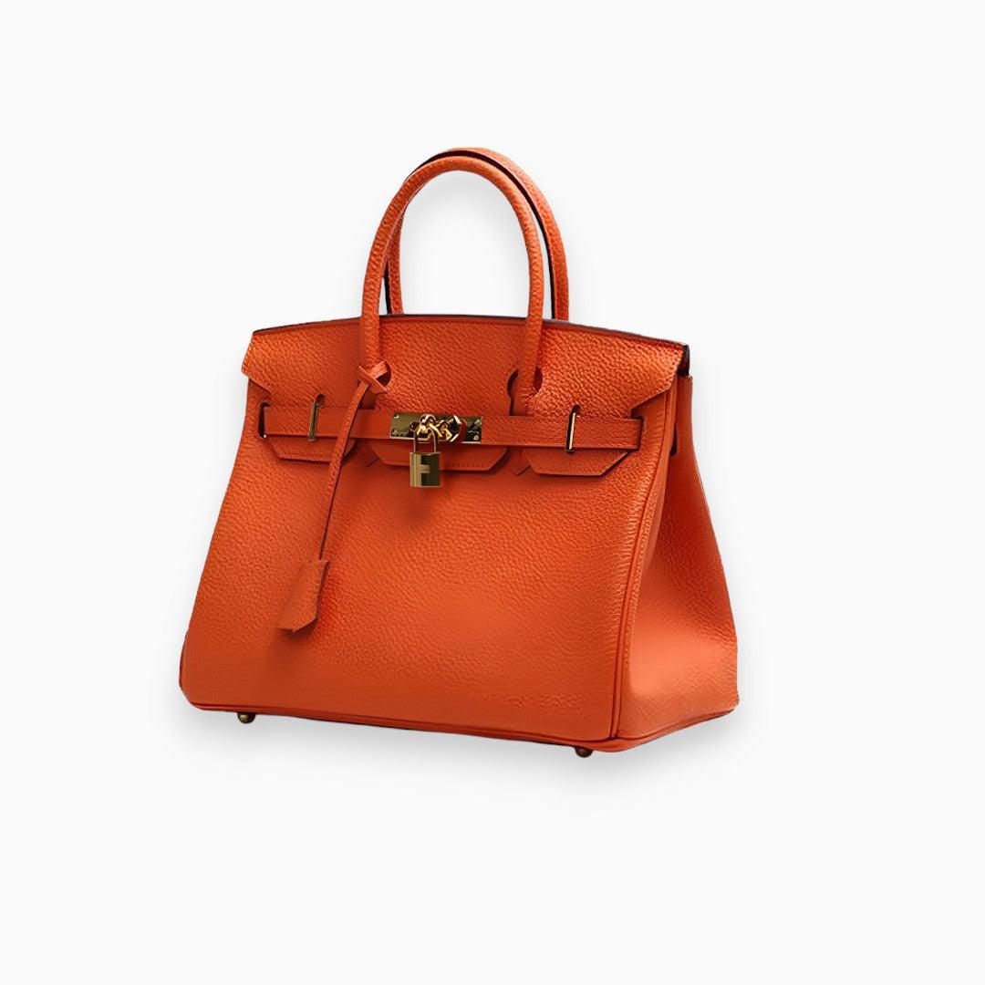 Leren Schoudertas Casual Stijl Elegante Look