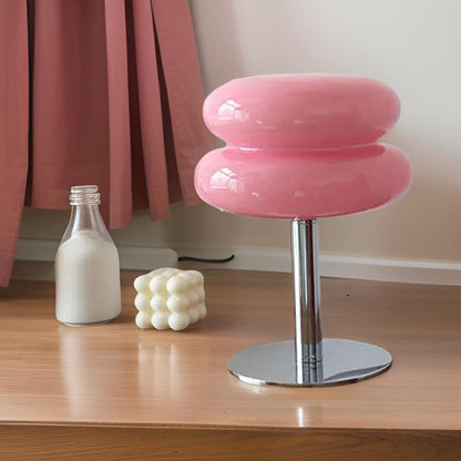 Designer Tafellamp met Touch Bediening Glas en Metaal Dimbaar LED Verlichting Modern Sfeerlamp voor Woonkamer en Slaapkamer