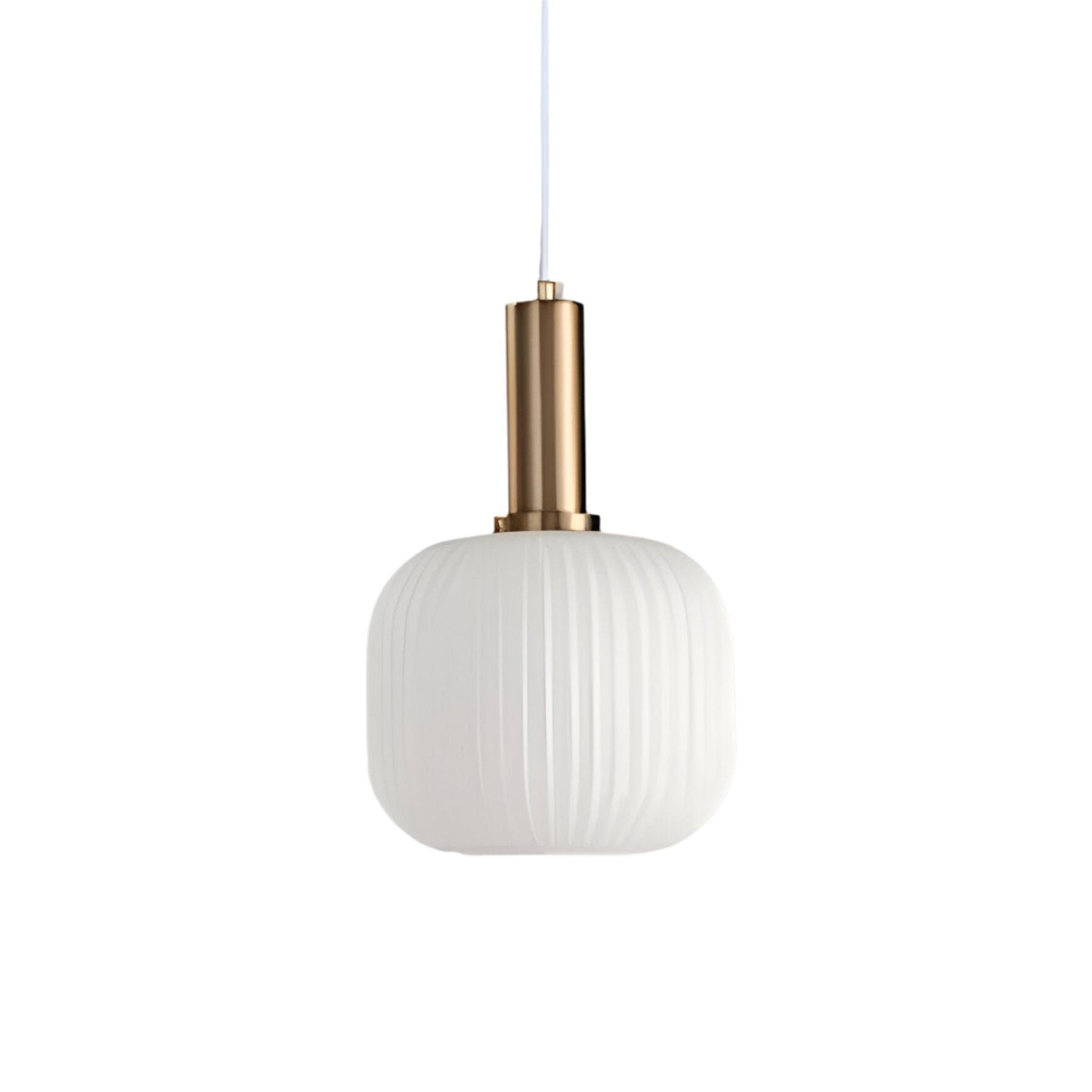 Hanglamp Gekleurd Glas Retro Nordisch E27 Wit Groen Roze Ø13 Ø30 Eetkamer