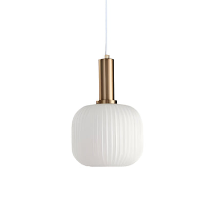 Hanglamp Gekleurd Glas Retro Nordisch E27 Wit Groen Roze Ø13 Ø30 Eetkamer