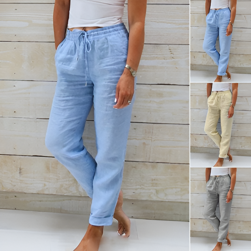 Zomerbroek Mannen Klassiek Met Knoopsluiting - StudioMarella