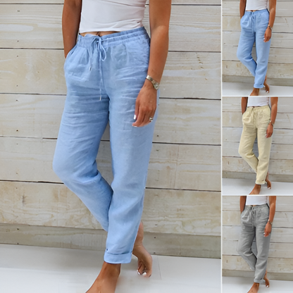 Zomerbroek Mannen Klassiek Met Knoopsluiting - StudioMarella