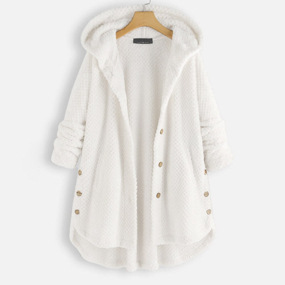 Dames Capuchonjack Oversized Warm en Stijlvol