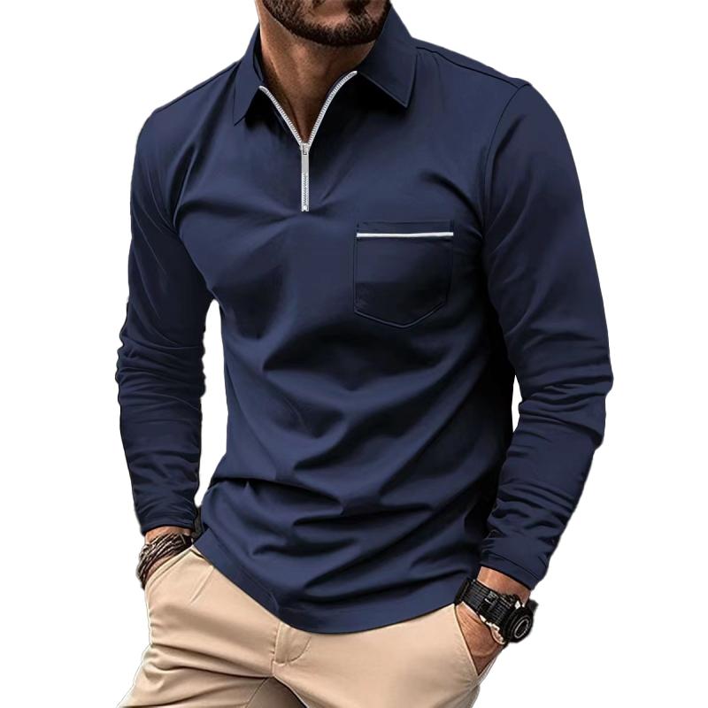 Herense Polo met Lange Mouwen - StudioMarella