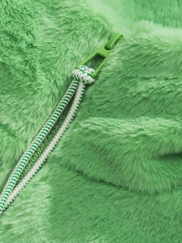 Polar Antartica Fleece Jacket in de kleur Zwart/Grijs voor dames in Lounge stijl ideaal voor de herfst.