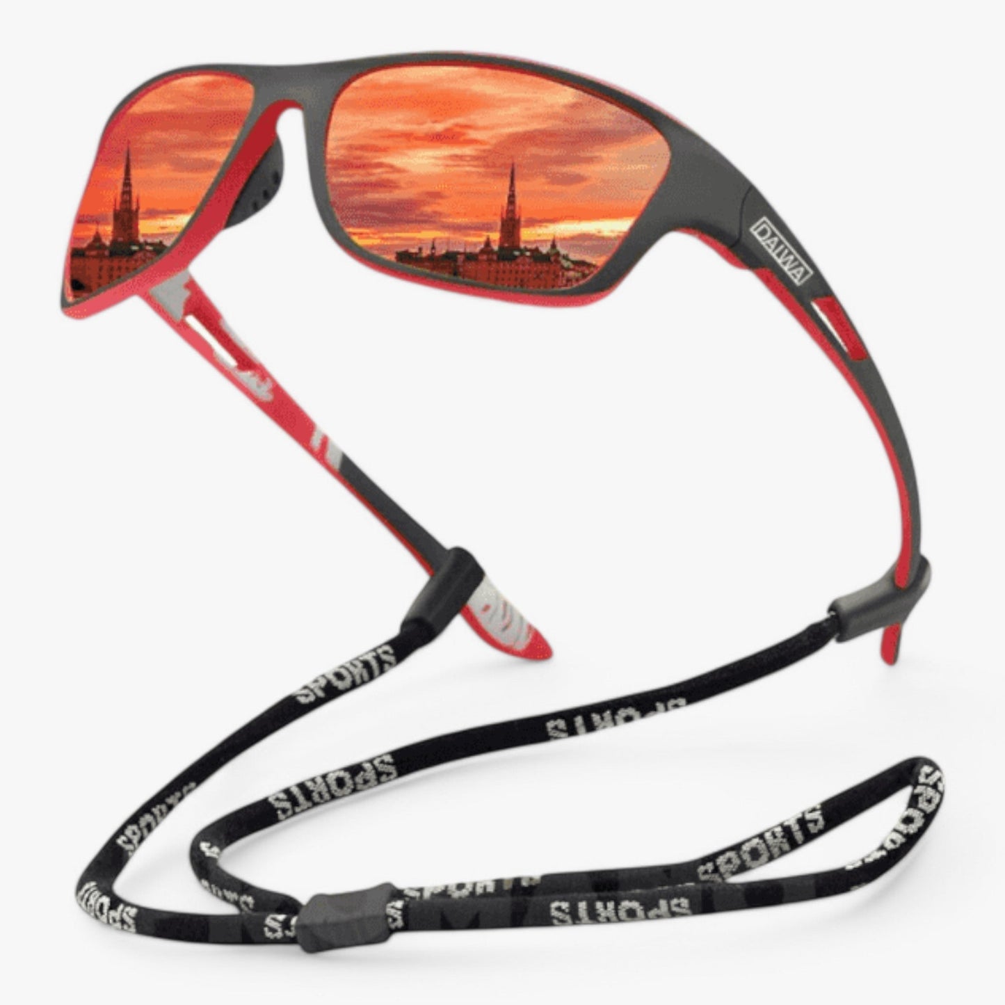 Gepolariseerde Sportbril UV-Bescherming Krasbestendige Lenzen Hardlopen Fietsen Outdoor