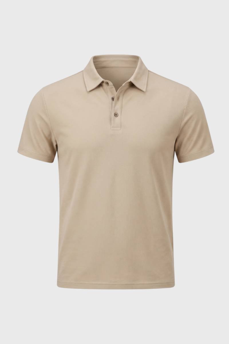 Polo Heren Klassieke Knopen Sluiting Elegante Stijl - StudioMarella