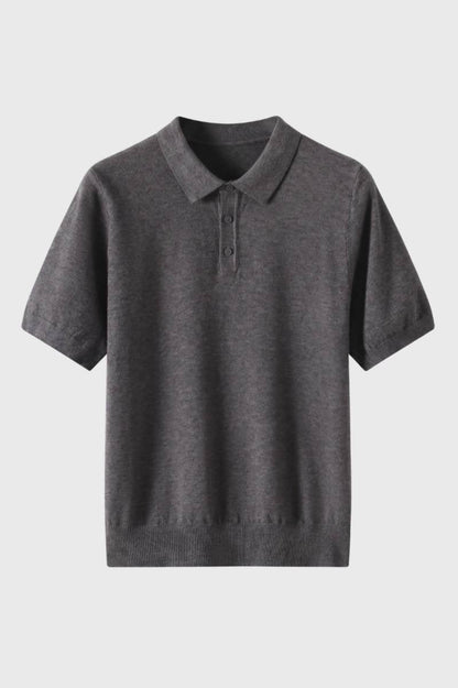 Polo Shirt Heren Korte Mouwen Klassiek Gebreid - StudioMarella