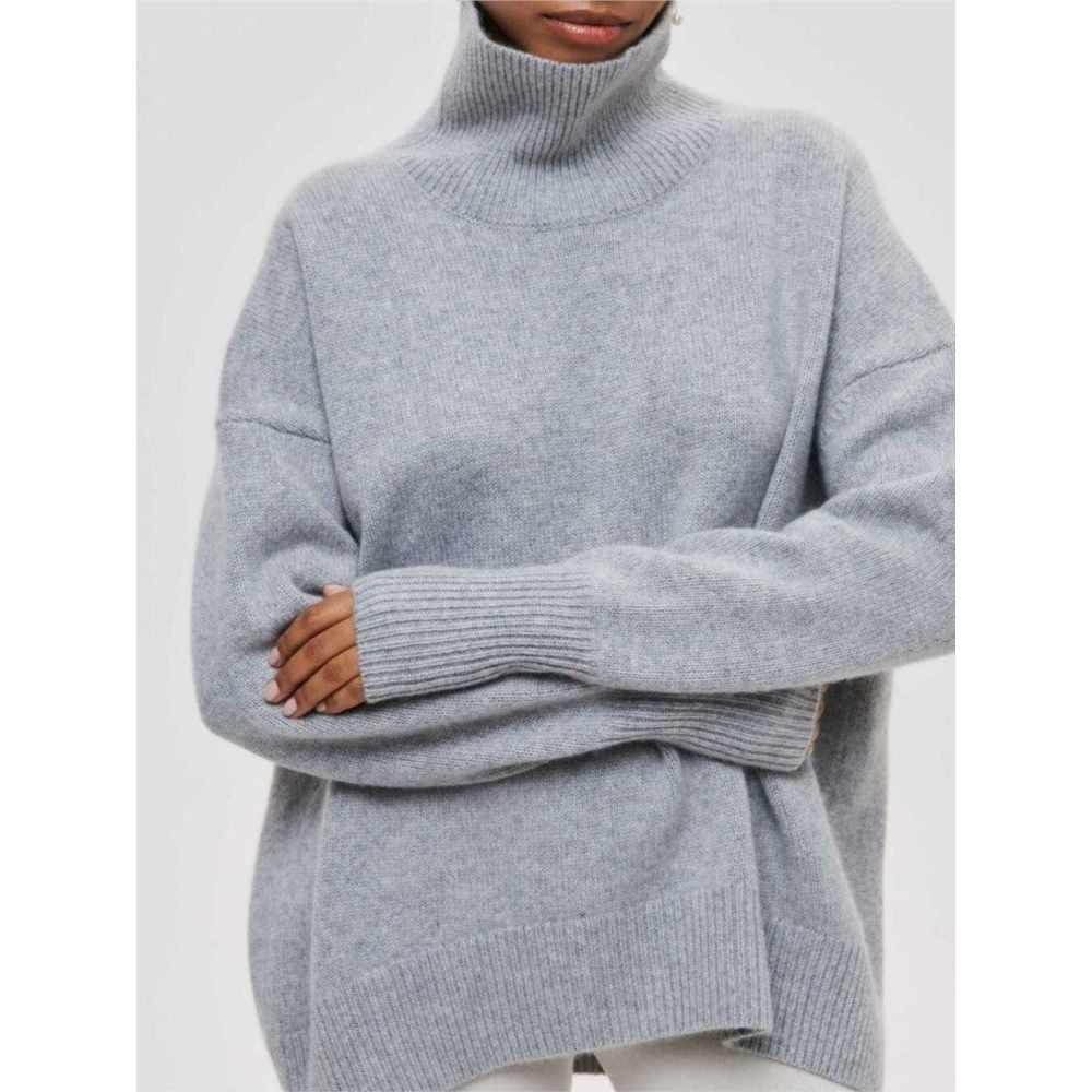 Vrouwelijke Gebreide Trui Zacht Casual Stijl