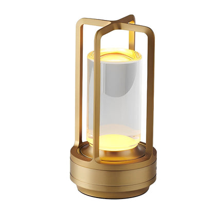 Draadloze Tafellamp Met Usb Oplaadbare Batterij Touch Dimming Led Lantaarn Modern Design Voor Slaapkamer En Woonkamer