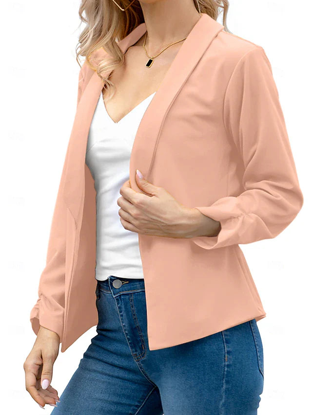 Elegante Dames Blazer Sartoriaal Maatwerk Stijl