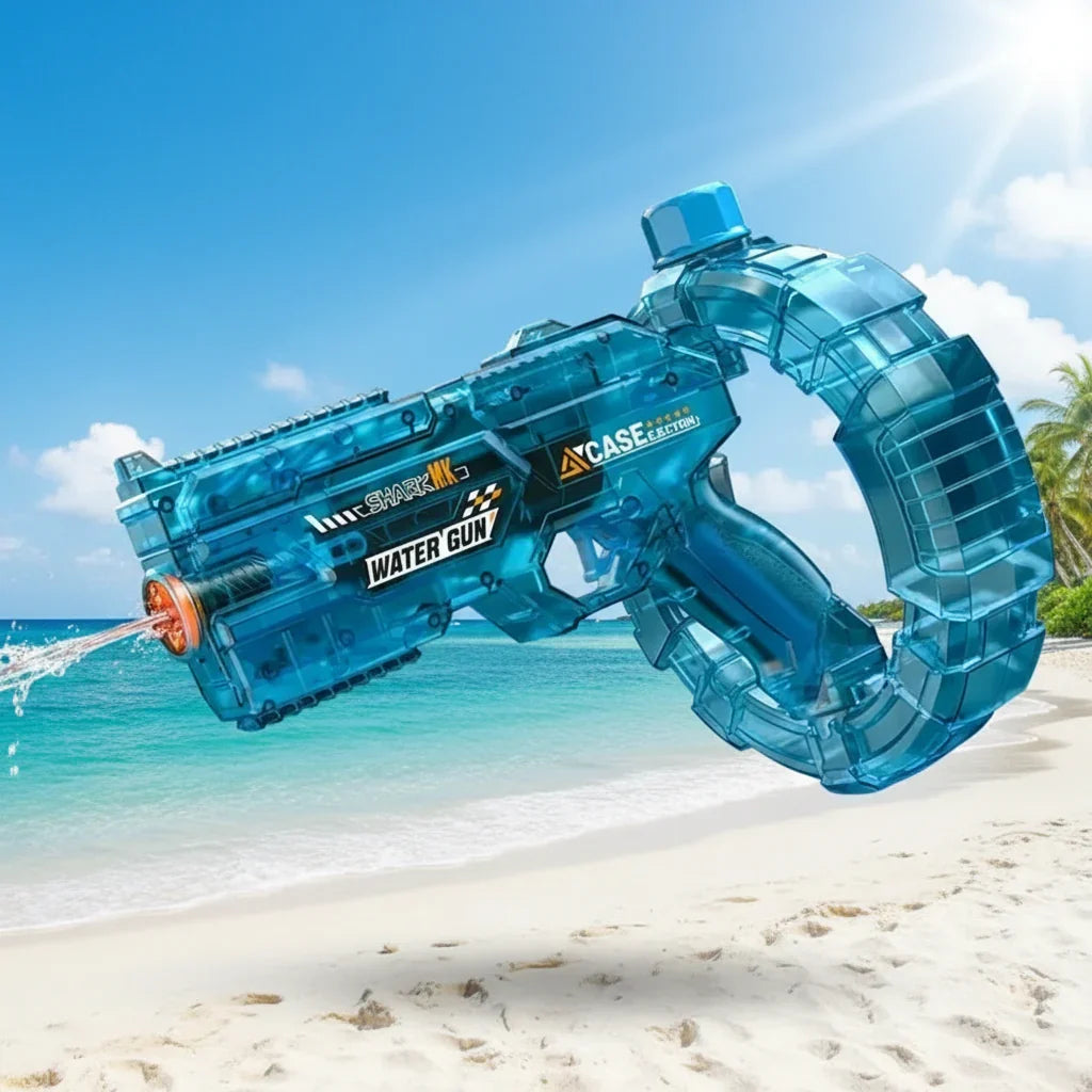 Elektrische Waterpistool voor Kinderen – Fun Outdoor Speelgoed met Groot Reservoir voor Zomer Waterpret