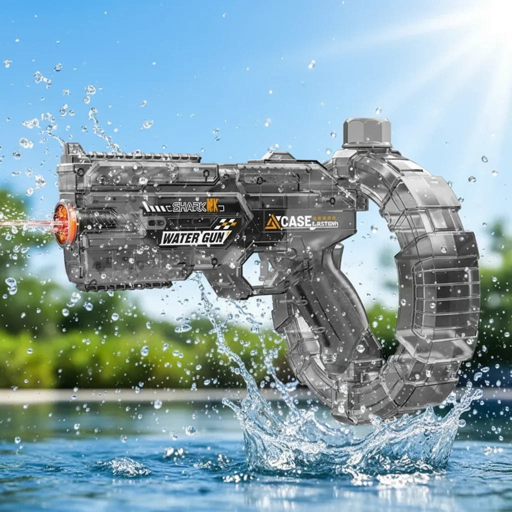 Elektrische Waterpistool voor Kinderen – Fun Outdoor Speelgoed met Groot Reservoir voor Zomer Waterpret