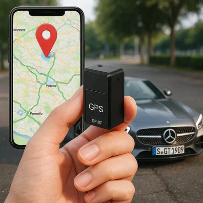 Compact Magnetisch GPS Volgsysteem voor Auto Wereldwijd Real-Time Tracking Zonder Abonnement Voertuigbeveiliging