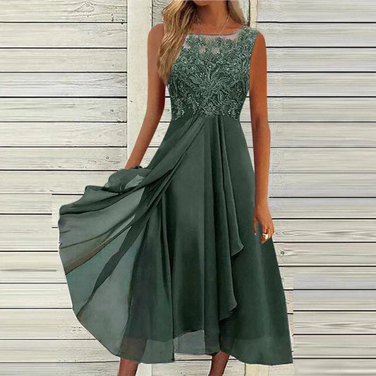 Zomerjurk voor Vrouw Mooie Lichtgewicht Kleding - StudioMarella