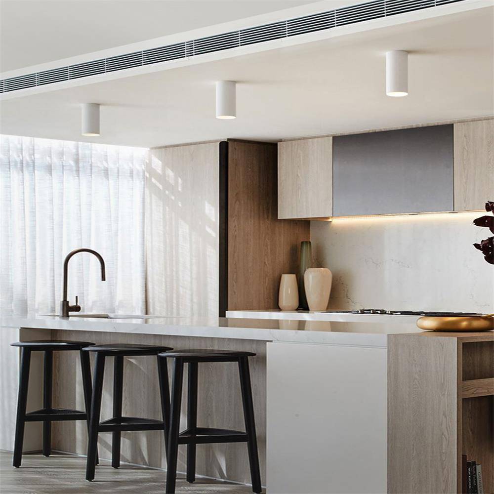 Moderne led tube plafondspot opbouw cilinder – minimalistische zwarte en witte 5w plafondlamp voor keuken, woonkamer en badkamer met warm wit, neutraal wit en koud wit licht