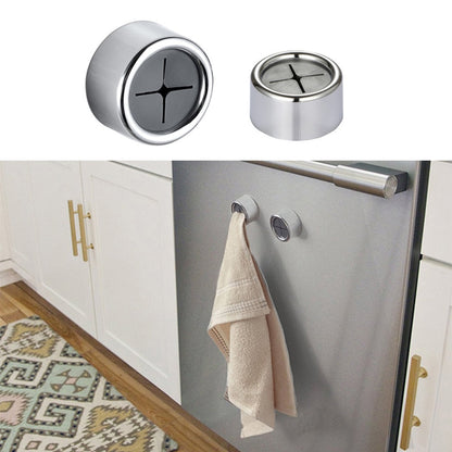 Handdoekhouder zelfklevend set 3 stuks RVS zilver keuken badkamer doekhouder wand zonder boren theedoek houder compact