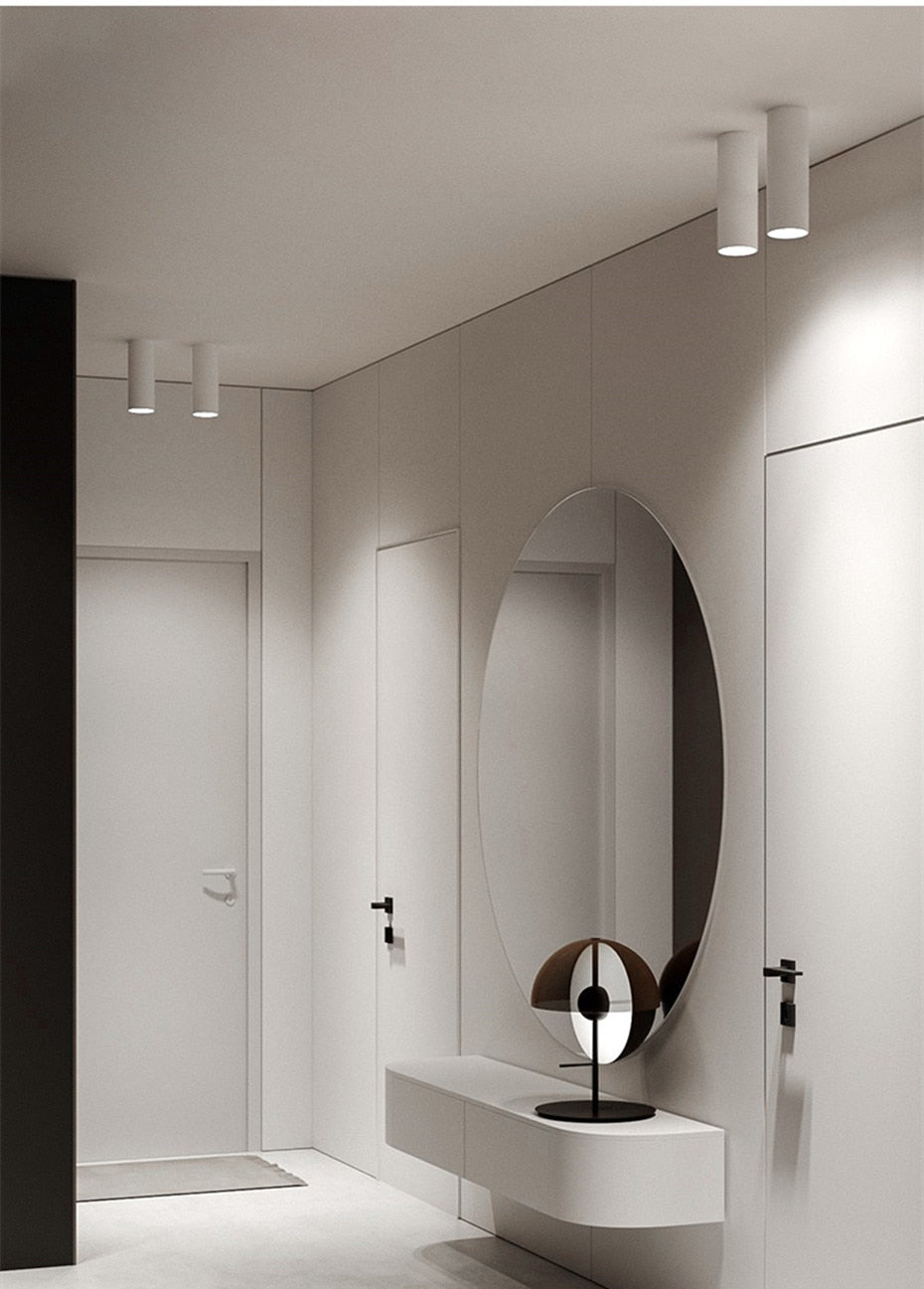 Opbouw LED COB Downlight Plafondlamp 75MM–400MM Modern Design Voor Woonkamer En Keuken 110V/220V