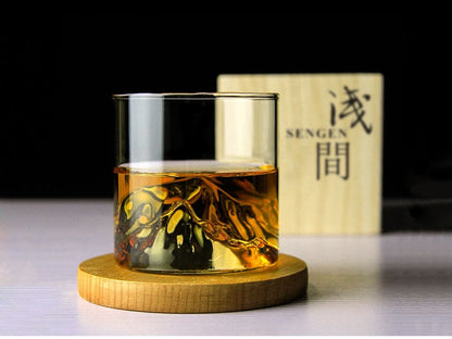 Kristallen Whiskeyglas met Japans Design – Luxe & Tijdloos