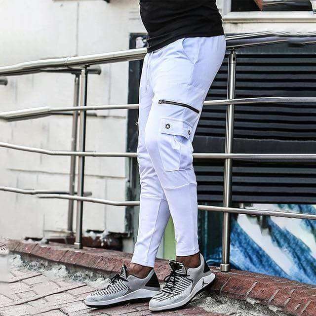 Mannen Joggingbroek Katoen Comfortabel met Elastiek en Zakken