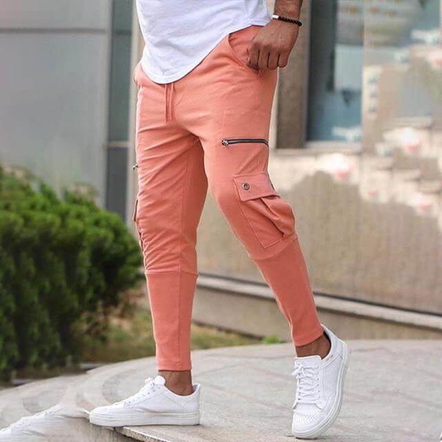 Mannen Joggingbroek Katoen Comfortabel met Elastiek en Zakken