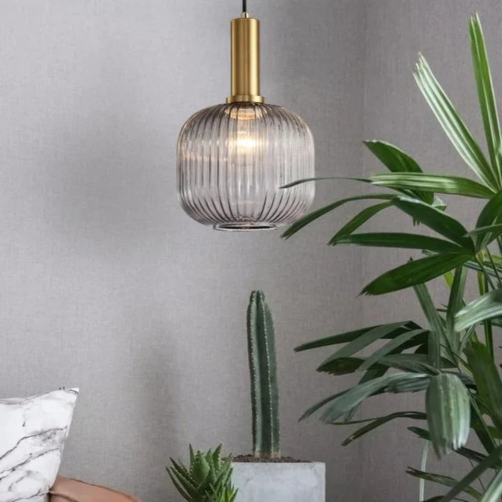 Hanglamp Gekleurd Glas Retro Nordisch E27 Wit Groen Roze Ø13 Ø30 Eetkamer