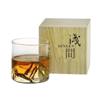 Kristallen Whiskeyglas met Japans Design – Luxe & Tijdloos