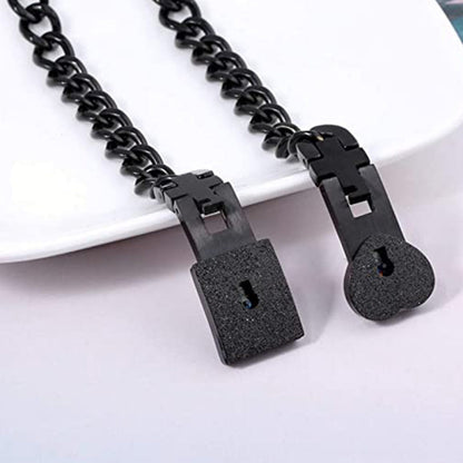 Luxe Partnersieraden Set met Hart Slot en Sleutel – Matching Armbanden voor Koppels