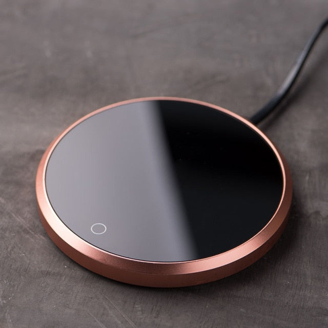 Keramische Mokverwarmer met Temperatuurregeling – Smart Coaster voor Warme Koffie, Thee en Drankjes – Auto-Uitschakeling en Waterdicht