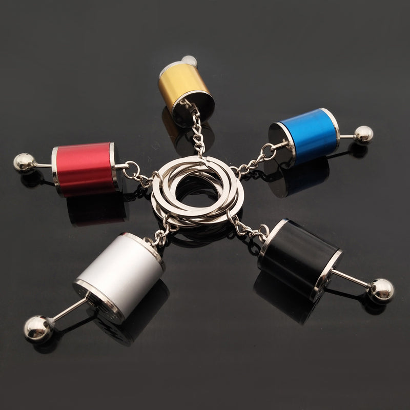 Handmatige Versnellingspook Sleutelhanger – Realistische 6-Versnellingen Design voor Autoliefhebbers