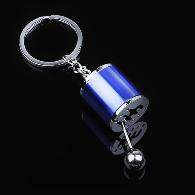 Handmatige Versnellingspook Sleutelhanger – Realistische 6-Versnellingen Design voor Autoliefhebbers
