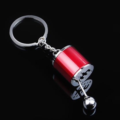 Handmatige Versnellingspook Sleutelhanger – Realistische 6-Versnellingen Design voor Autoliefhebbers