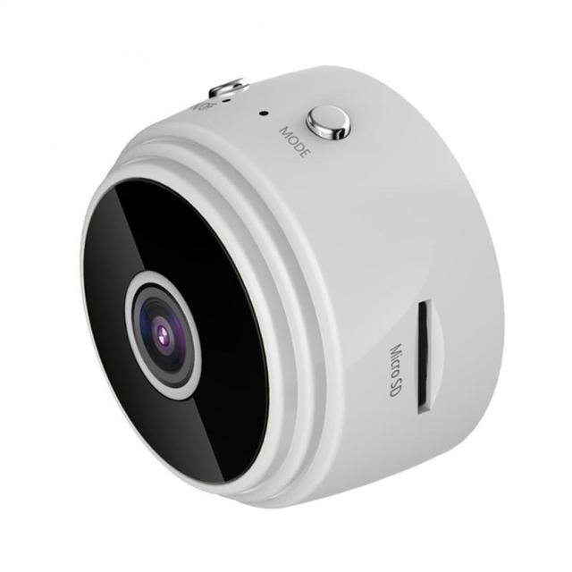 Compacte Beveiligingscamera HD 1080P Draadloos Infrarood Nachtzicht WiFi 150° Breedte Magnetische Montage App Bediening