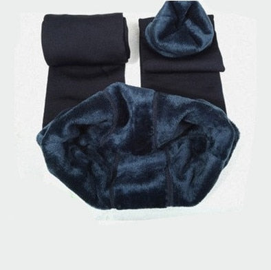 Dames Fleece Legging Warm en Zacht voor de Winter