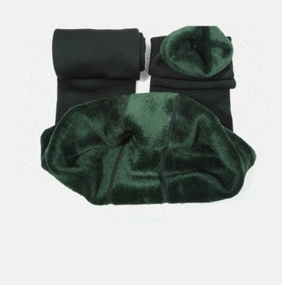 Dames Fleece Legging Warm en Zacht voor de Winter