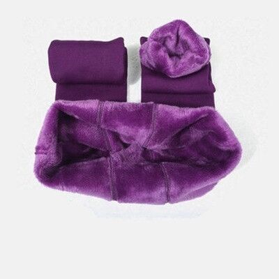 Dames Fleece Legging Warm en Zacht voor de Winter