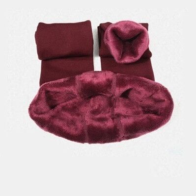 Dames Fleece Legging Warm en Zacht voor de Winter