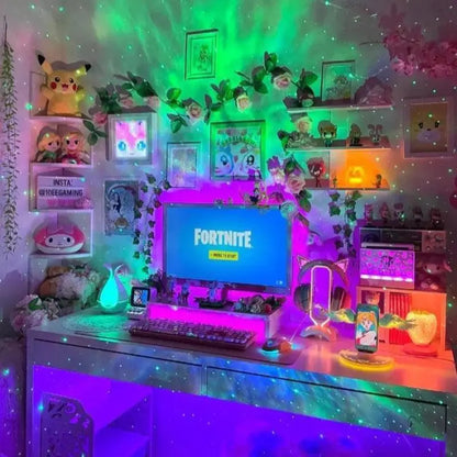 Sterrenhemel Projector LED Afstandsbediening Multicolor Acryl Slaapkamer Sfeerverlichting